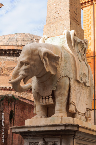 Roma Elefantino Piazza della Minerva