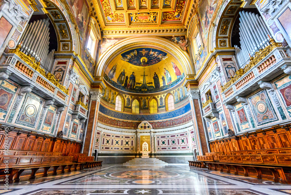 Rome, Italy - Lateran Basilica, Papal Cathedral