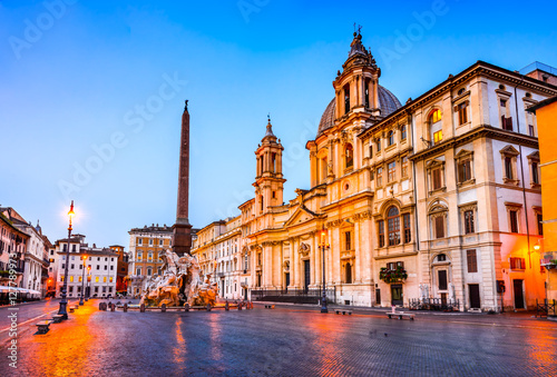 Piazza Navona, Rome, Italy © ecstk22
