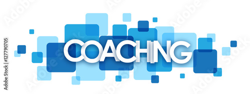 COACHING Overlapping Letters Icon