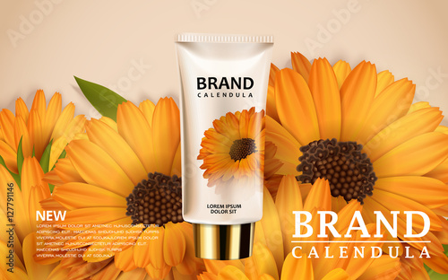 Calendula hand cream ads