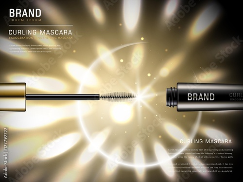 Curling mascara ads