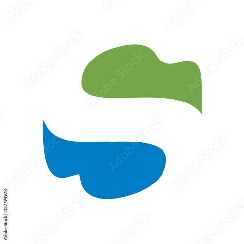 Initial S Simple Logo Design