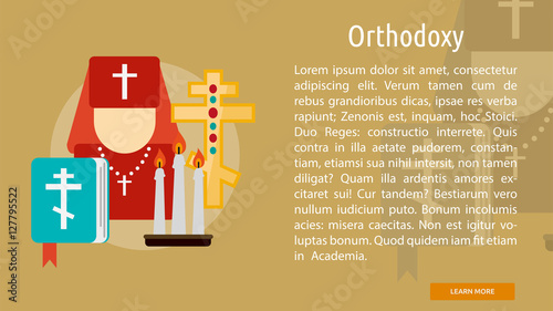 Orthodoxy Conceptual Banner