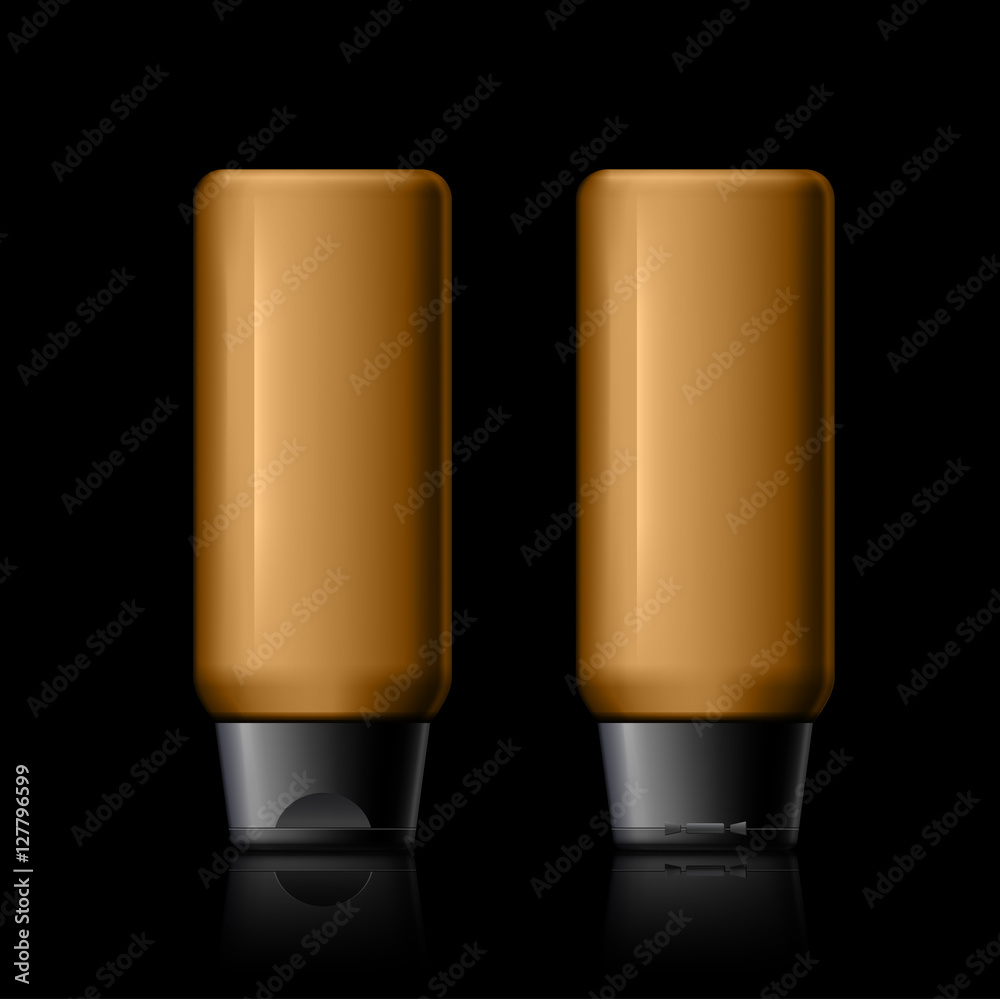 Realistic Cosmetic bottle can sprayer container. Realistic Cosmetic bottle can sprayer container.