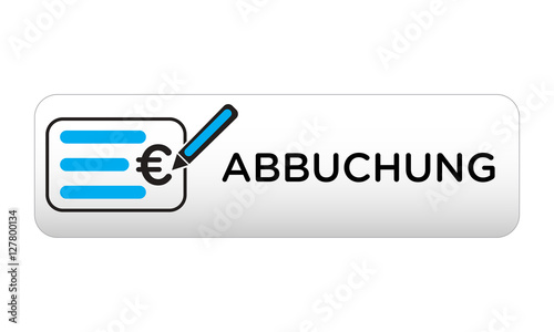 Webshop - Abbuchung Button blau
