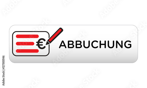 Webshop - Abbuchung Button rot