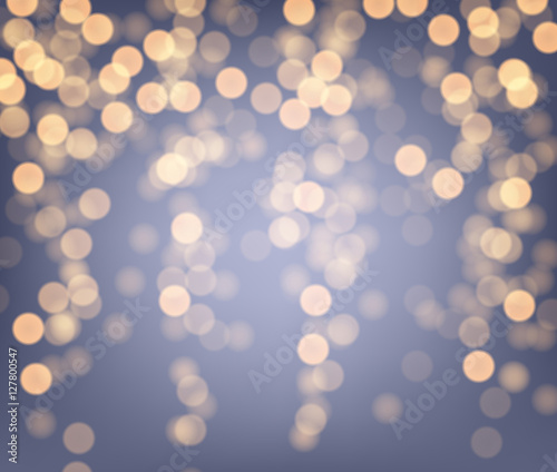 Purple and golden luminous background.