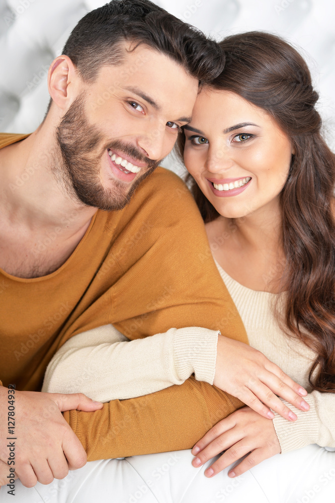 Fototapeta premium Happy young couple