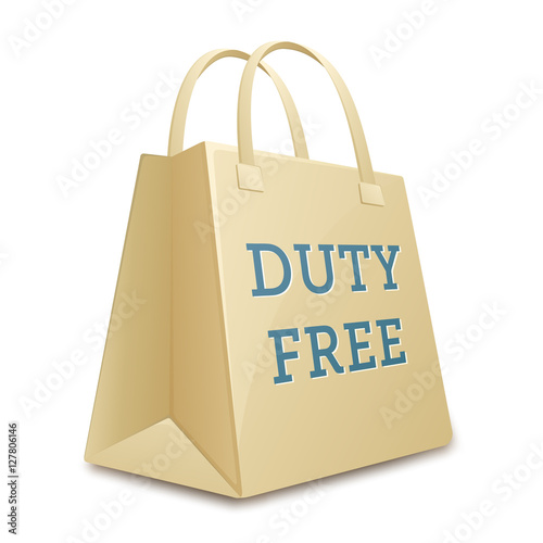 Duty free shopping bag