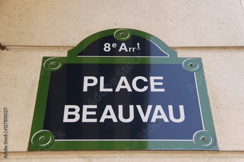 Place Beauvau à Paris photo