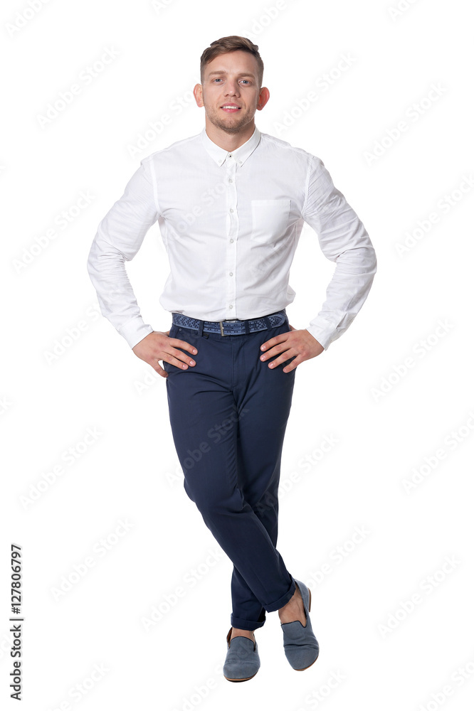 Confident young man Confident young man