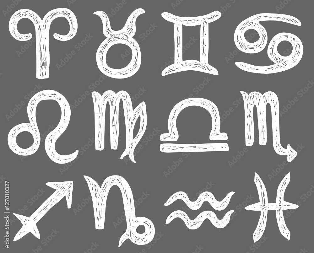 Obraz premium Zodiac signs