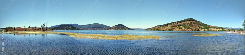 Panoramique du lac du Salagou