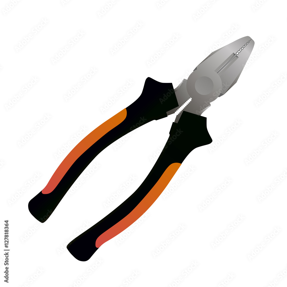 Obraz premium Pliers vector