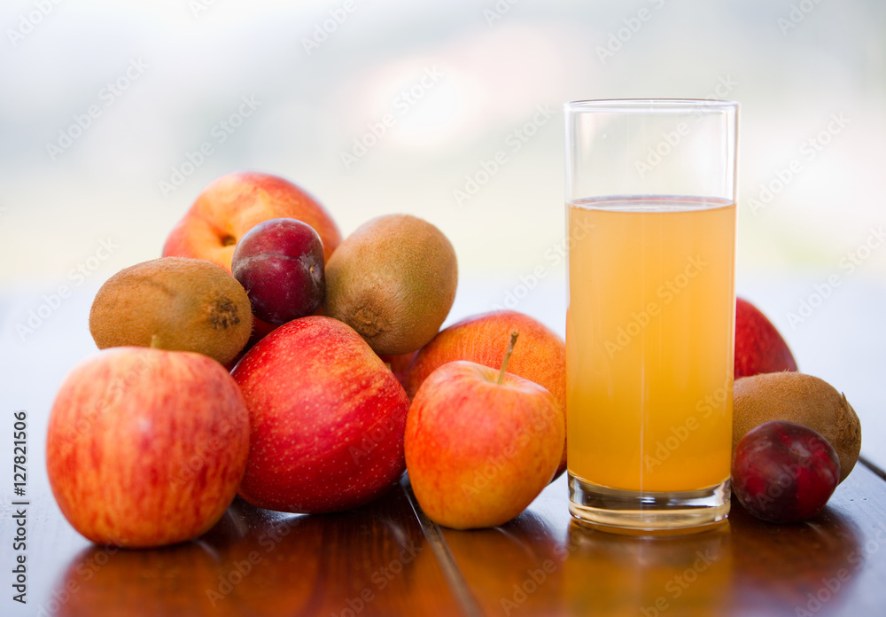 fruits and juice fruits and juice