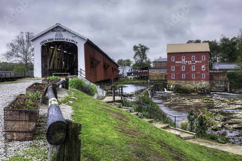 Bridgeton Covered Bridge in Indiana