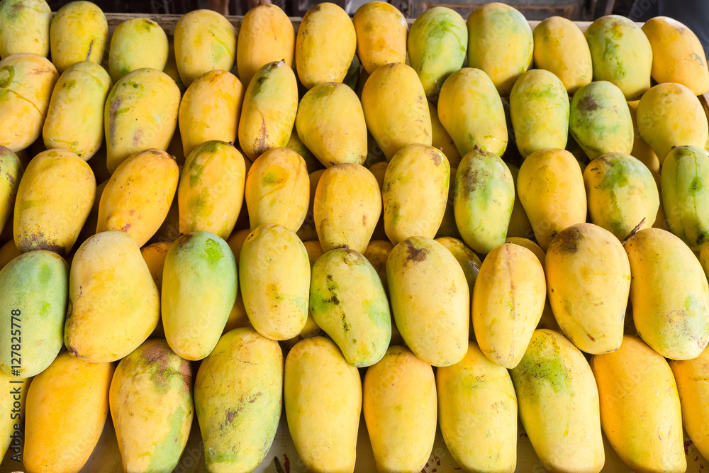 Ripe mango in the market in thailand Ripe mango in the market in thailand