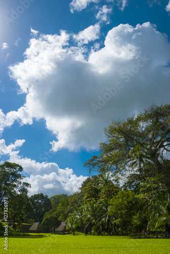  Quirigua Mayan archaeological Site on Guatemala