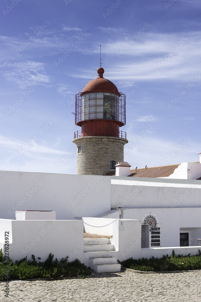 lighthouse of sagres in south portugal lighthouse of sagres in south portugal