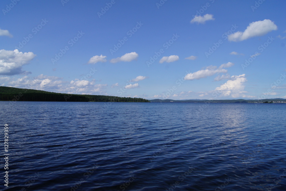 lake Turgoyak (South Ural Russia)