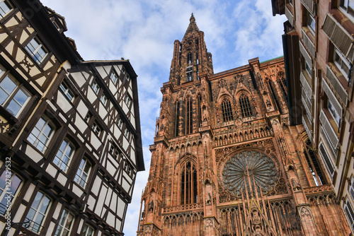 Cathedral Notre Dame of Strasbourg, Bas Rhin, Alsace photo