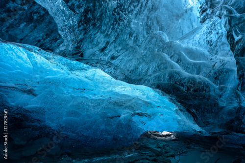 Skaftafell glacier, Vatnajokull National park, amazing nature of Iceland,skaftafell ice cave