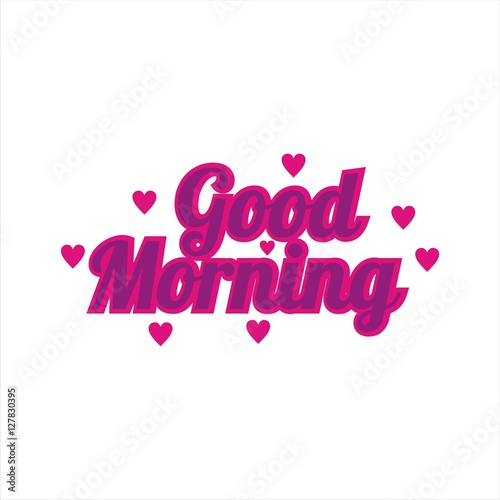 good morning greetings logo
