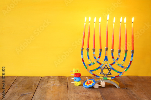 Image of jewish holiday Hanukkah