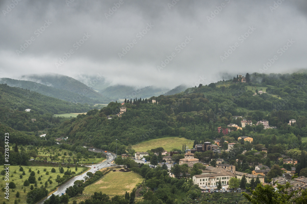 Spoleto, Italy - a charming medieval town in Umbria region