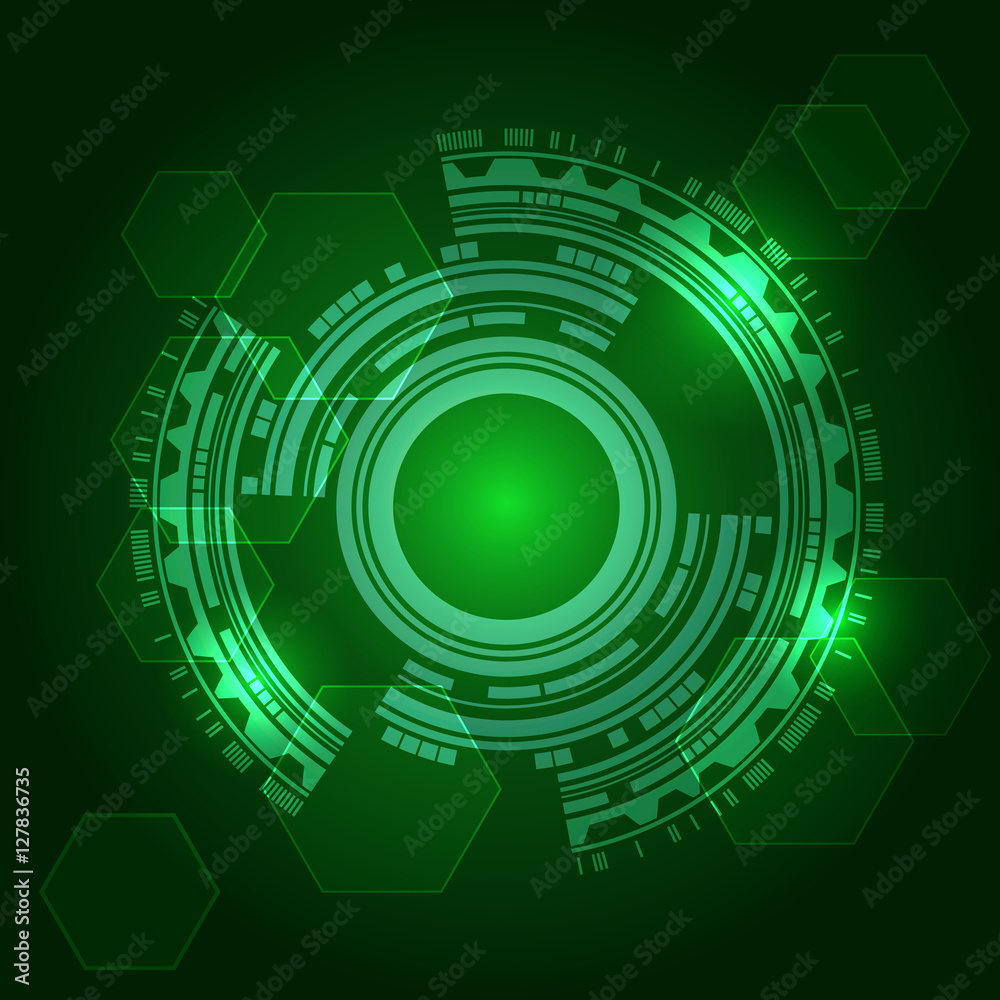 Obraz premium Abstract Technical Background