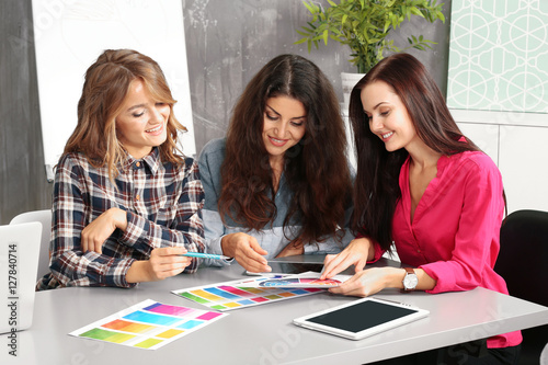 Group of designers working ...