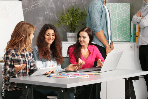 Group of designers working ...