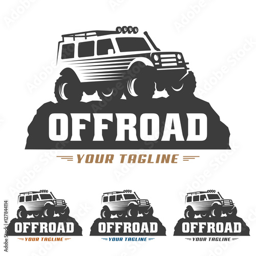 off road car logo, offroad logo, suv car logo template, off-road