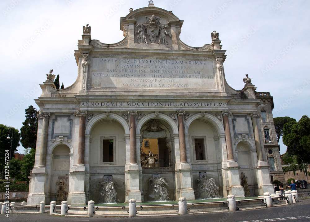 The Fontana dell'Acqua Paola also known as Il Fontanone (