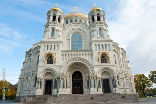 Naval Cathedral of Saint Nicholas in Kronstadt, Saint Petersburg, Russia