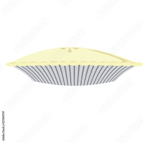 Uncooked sealed pie