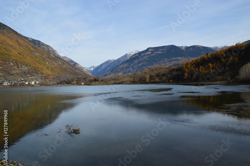 Lago de Eriste en otoño de 2016
