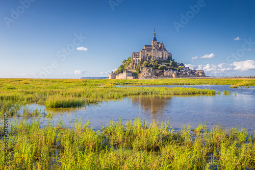 Obraz na płótnie Le Mont Saint-Michel, Normandy, France w salonie