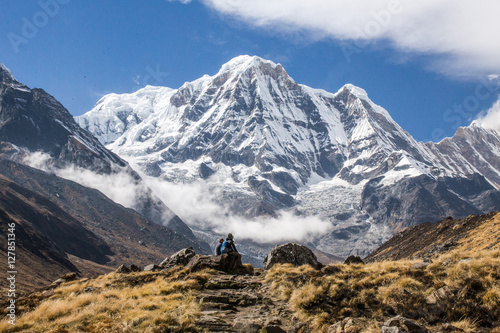 trekking to Annapurna base camp