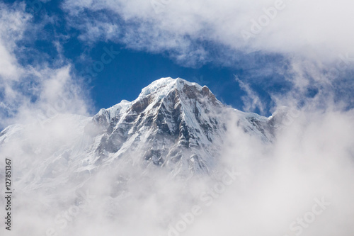 trekking to Annapurna base camp