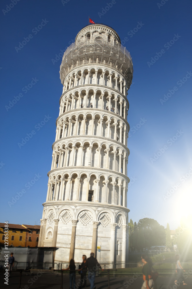 Italy. Pisa. The Leaning Tower of Pisa