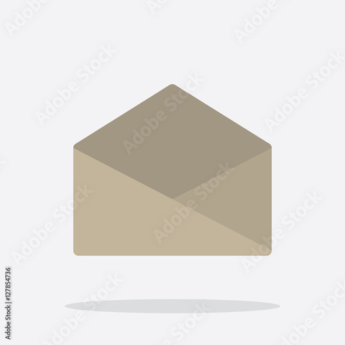 Mail Icon. Mail Open Icon in Vector