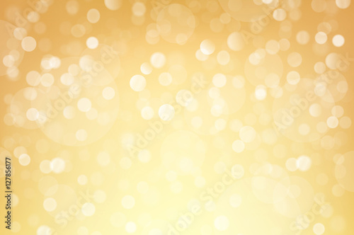 Golden Abstract Horizontal Banner