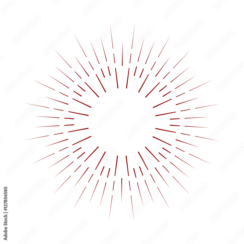 Rays radiating from a center. Linear drawing of rays of the sun. Design elements for your projects. Sunburst frame illustration. Rays radiating from a center. Linear drawing of rays of the sun. Design elements for your projects. Sunburst frame illustration.
