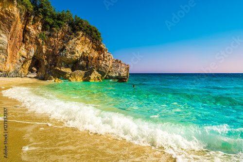 Fototapeta Naklejka Na Ścianę i Meble -  Mylopotamos beach, Pelion, Greece