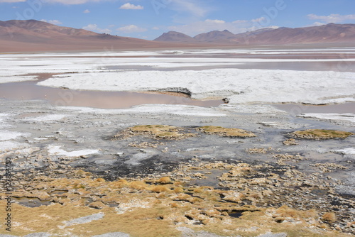 amazing landscape in Atacama desert Chile