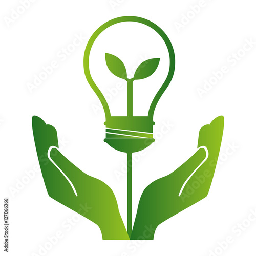 energy alternative ecology symbol vector illustration design