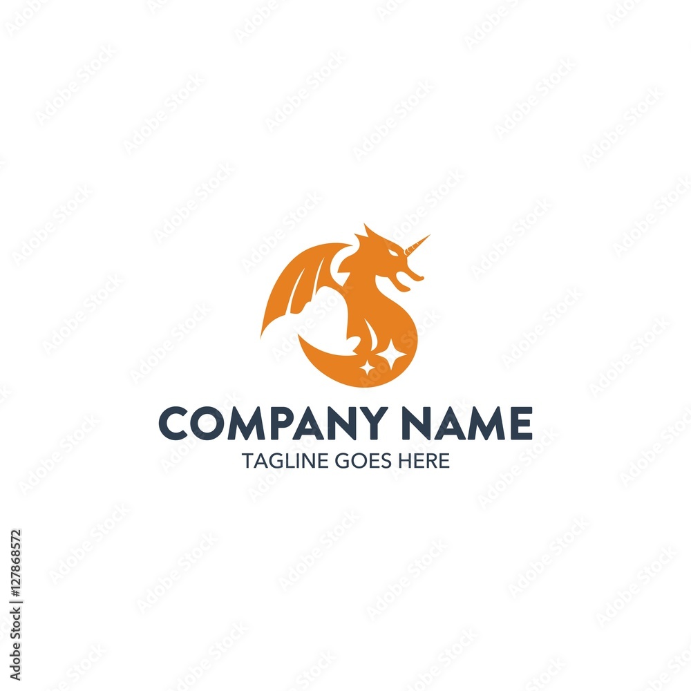 Dragon Logo Template Dragon Logo Template