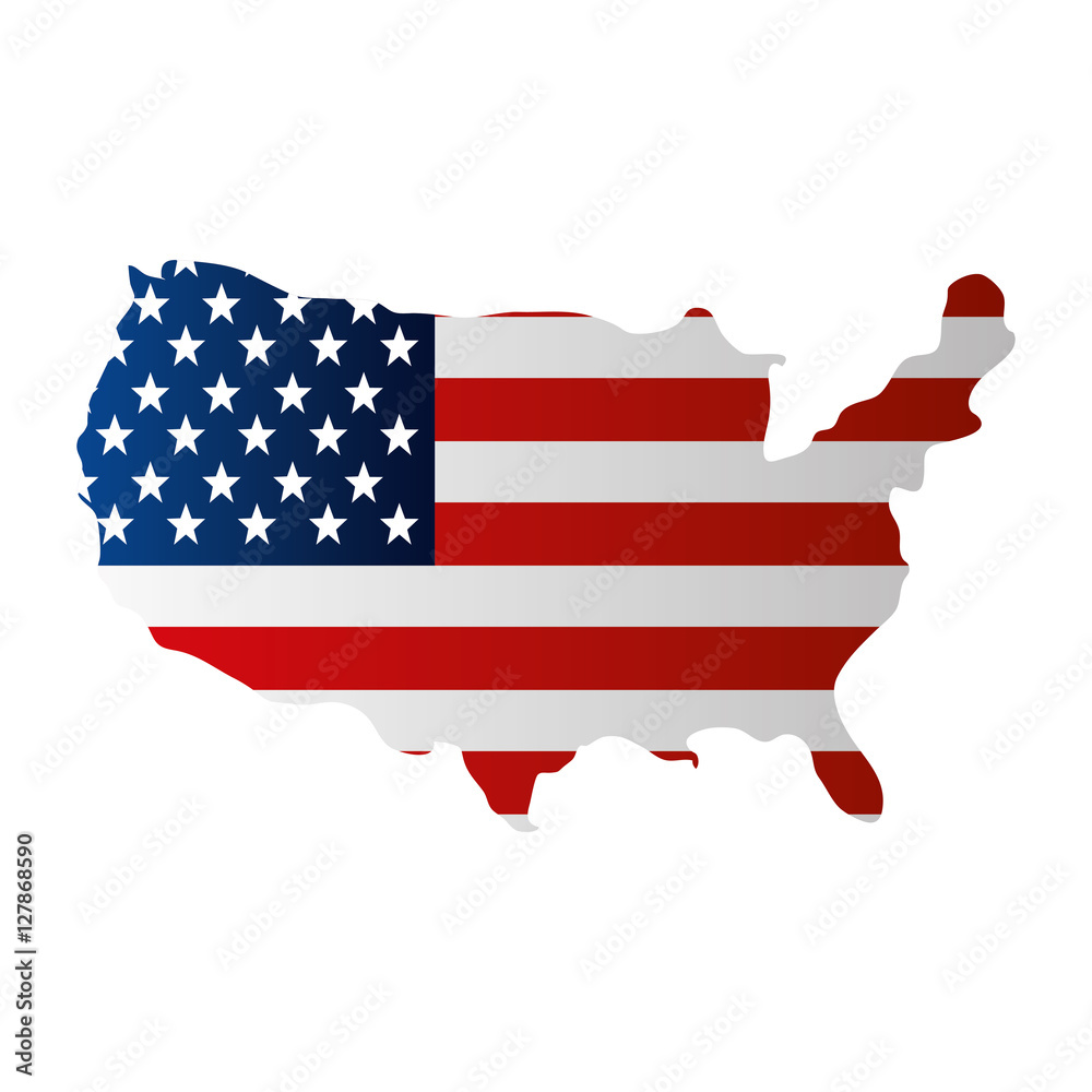united states of america map vector illustration design united states of america map vector illustration design